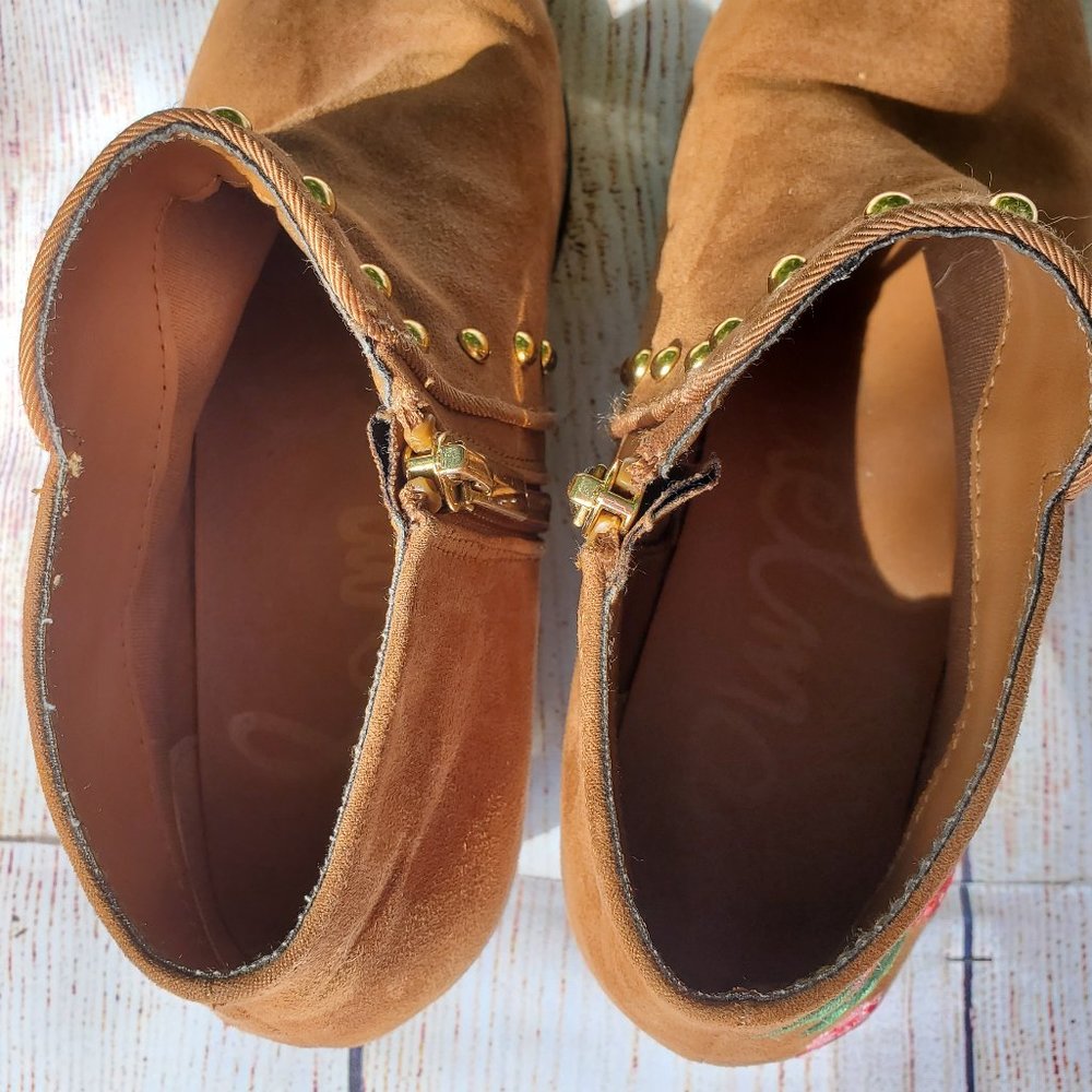 Sam Edelman Petty Bootie Patch Girls Shoes - Picture 5 of 7